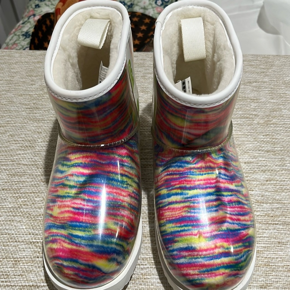 UGGS used one time size 6 multi colored